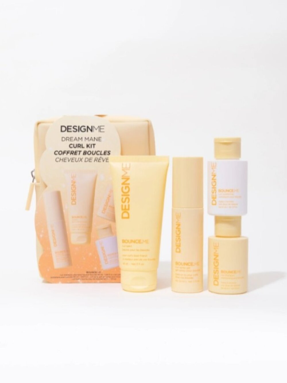 Design.Me.  Bounce.Me Curl Kit - holiday discovery kit with 4 products